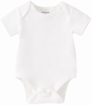 Black White 5-Pack Bodysuits for Infants