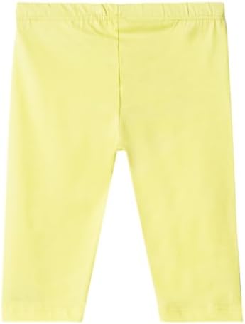 Premium Baby Toddler Capri Leggings - Soft Cotton Blend Grows with Your Little One