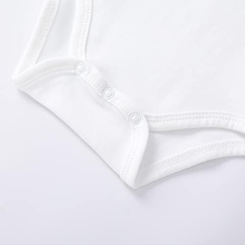 Pureborn Baby Bodysuit Romper 0-24 Months Soft Cotton