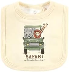 Hudson Baby Unisex Cotton Pjs Bib Set for Babies