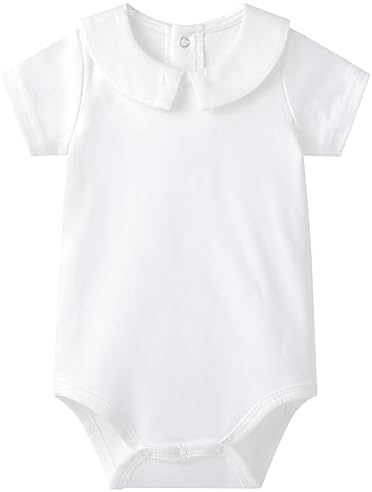 Pureborn Baby Bodysuit Romper 0-24 Months Soft Cotton