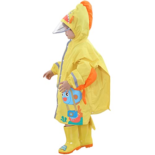 Fewlby Boys Girls Toddler Rain Jacket
