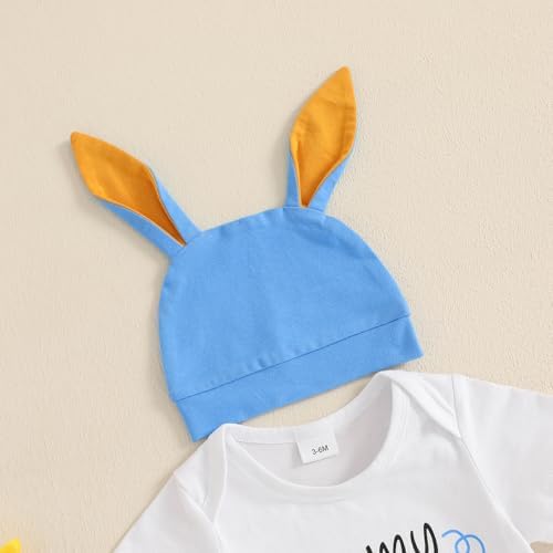 My First Easter Baby Boy Outfit Happy Little Hun