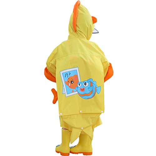 Fewlby Boys Girls Toddler Rain Jacket