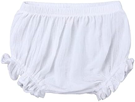 UTTPLL Ruffle Baby Bloomers Elastic Waist Diaper Covers for Toddlers