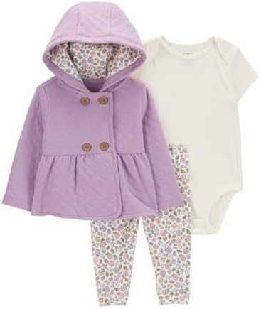 Adore Your Child - Perfect 3-Piece Layette Set for Baby Girls