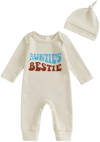 Aunties Bestie Baby Romper for Newborns