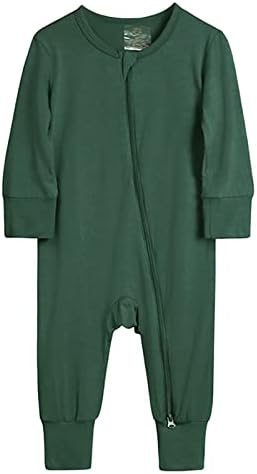 Baby Boy Cotton Romper Jumpsuit With Zipper
