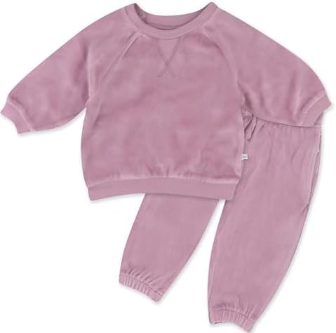HonestBaby Velour Hoodie and Jogger Set