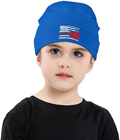 IRON1974 Guitarist USA Flag Baby Beanie Cap