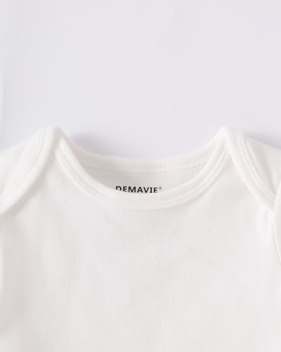 Black White 5-Pack Bodysuits for Infants