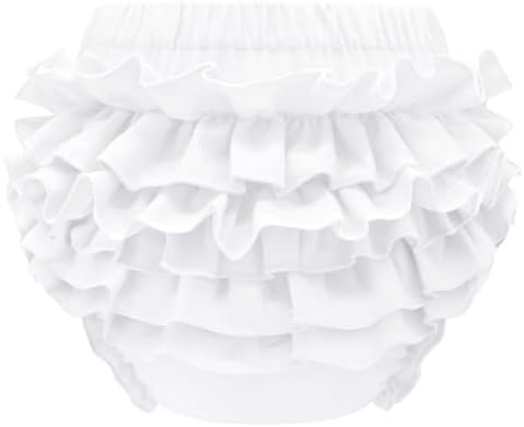 Olreco Baby Bloomers - Soft Stretchy Diaper Covers for Toddler Girls
