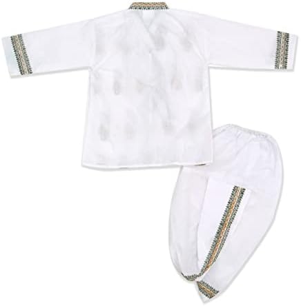 Full Sleeves Soft Cotton Dhoti Kurta for Toddlers