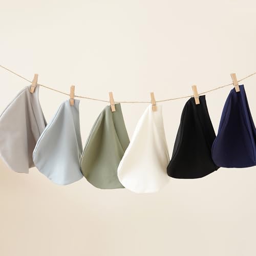 Konssy 6-Pack Baby Beanie Hats for Newborns Soft Stretchy