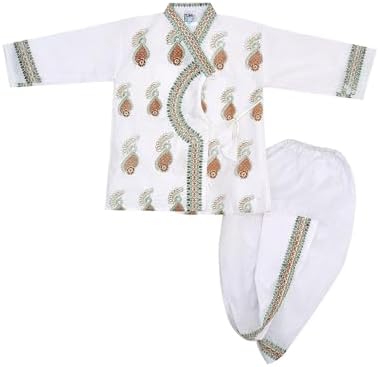 Full Sleeves Soft Cotton Dhoti Kurta for Toddlers