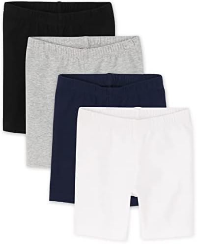 The Childrens Place Solid Bike Shorts for Baby Girls - Lightweight Trendy
