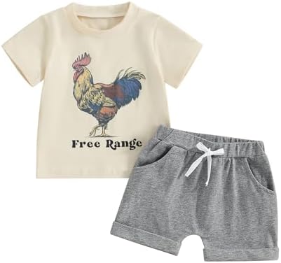 Stylish Animal Print Toddler Clothing Set for Boys