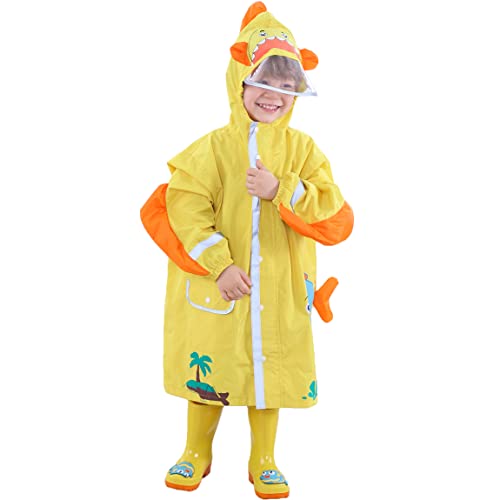 Fewlby Boys Girls Toddler Rain Jacket