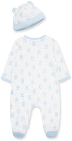 Little Me Baby Sleepers Caps Set Soft Trendy