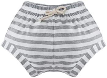 Iiniim Baby Cotton Stripped Harem Shorts