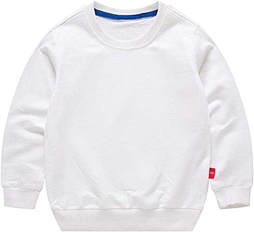 HAXICO Unisex Kids Cotton Thin Sweatshirt