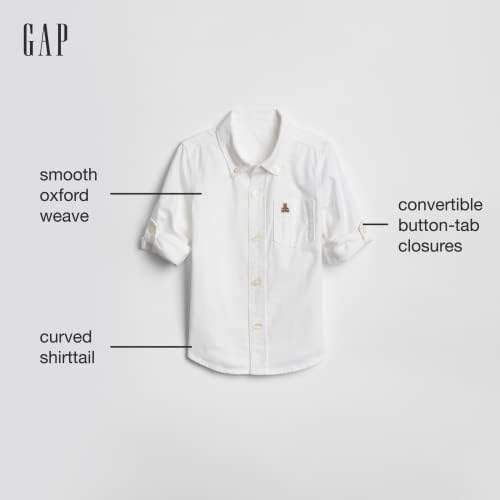 GAP Baby Boys Oxford Button-Down Shirt