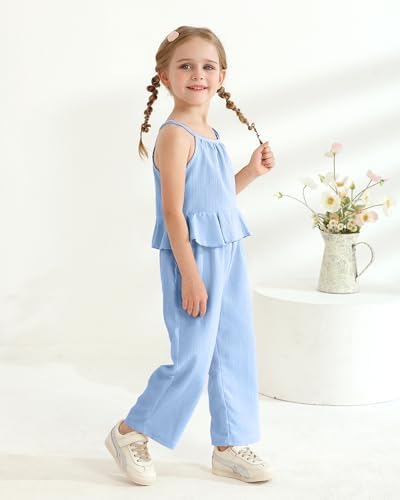 Kucnuzki - Baby Girl Summer Outfit Set for Girls 12-24 Months