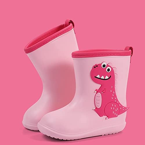 Cartoon Dinosaur Print Kids Rain Boots for Toddlers and Kids
