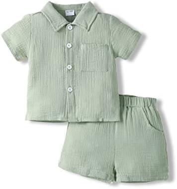 Summertime Flair Toddler Boys Clothing Set