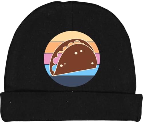 Inktastic Retro Sunset Baby Beanie Hat