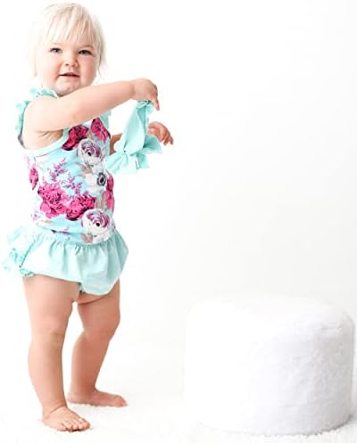 Adorable Ruffle Bloomers Set - Snaps Elastic Waist comfy great for baby