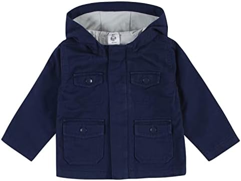 Gerber Baby Hooded Cotton Twill Utility Jacket Warm Comfortable