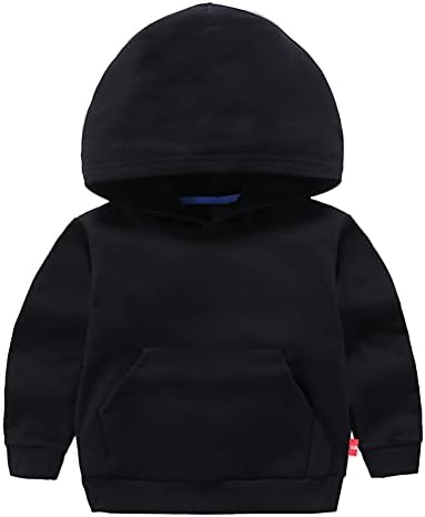 Cozy Solid Hoodie for Kids