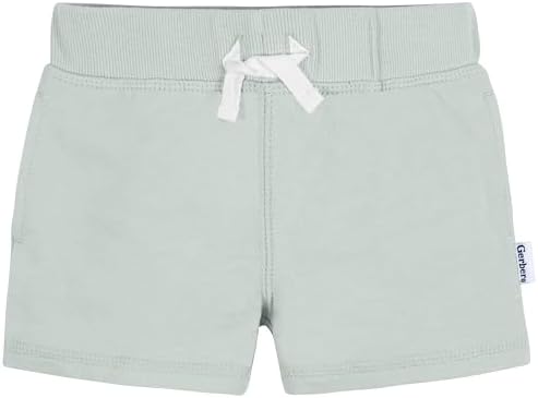 Gerber Baby Boys 3-Pack Pull-On Knit Shorts