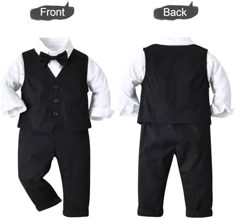 5 Piece Gentleman Wedding Fit Toddler Set