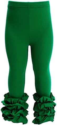 HOOLCHEAN Baby Toddler Ruffle Leggings for Little Girls