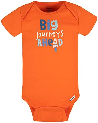 Gerber Baby Boys 5-Piece Short Sleeve Onesies Bodysuits