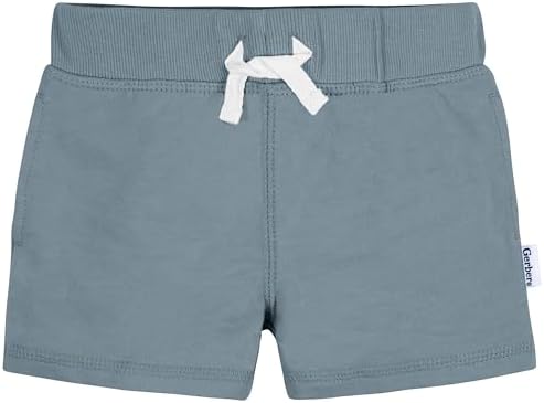 Gerber Toddler 3-Pack Pull-On Knit Shorts