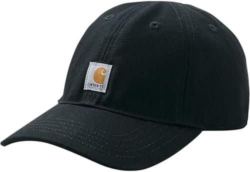 Carhartt Baby Girls Signature Canvas Baseball Cap Hat Comfy Stylish