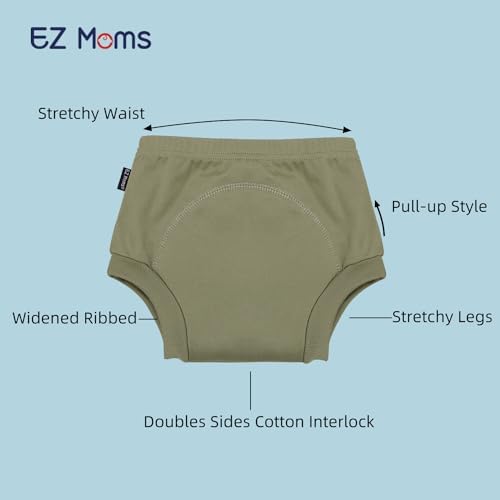 EZ Moms 6-Pack Toddler Potty Training Underwear