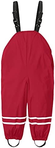 Toddlers Waterproof Rain Pants with Hoods