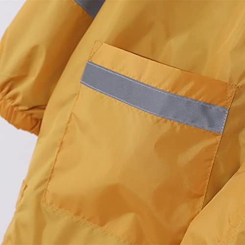 Cuteness Style MilestoneKids Boys Girls-Hooded Rain Coats Pants Set