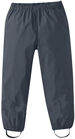 Kids Waterproof Rain Pants with Reflective Strips