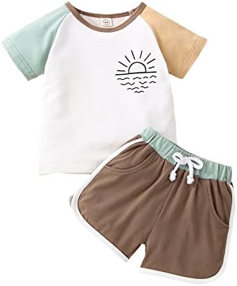 Stylish Comfortable 2-Piece Summer Outfit for Babies toddlers