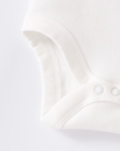 Black White 5-Pack Bodysuits for Infants