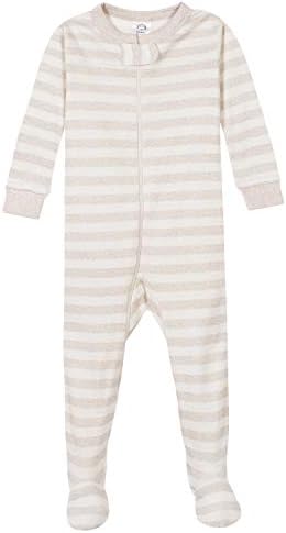 Gerber Baby Boys 4-Pack Footed Pajamas Reliable Sleepwear with Safety Features
