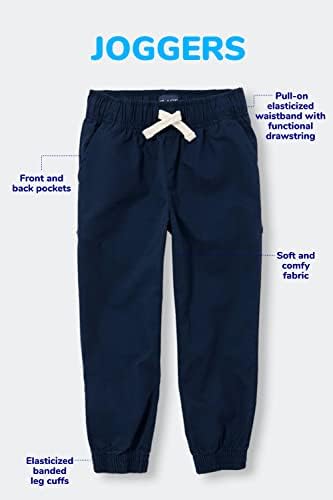 Perfect for Boys Trendy Durable Pull-On Jogger Shorts