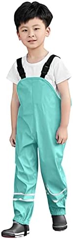 Safety First Reflective Strips Water-Resistant Toddler Rainpants by ToddlBy
