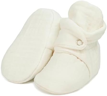 Ella Bonna Organic Baby Slippers for Babies 6-12 Months