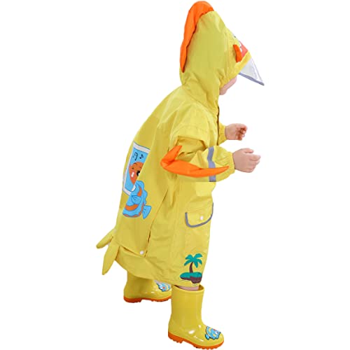 Fewlby Boys Girls Toddler Rain Jacket